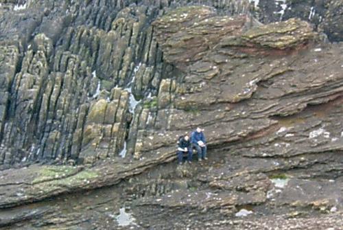 Unconformity at Siccar Point