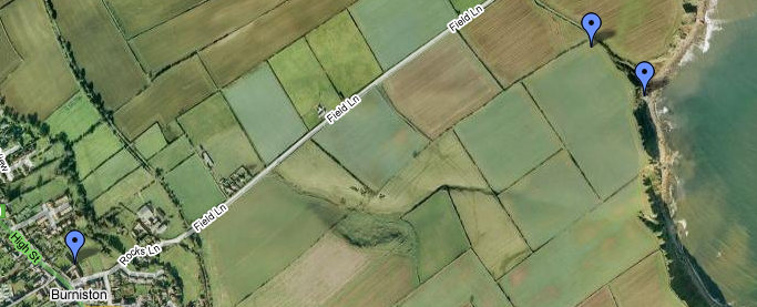Burniston map